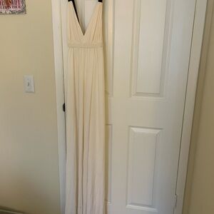 Calvin Klein saks 5th avenue size 8 formal dress white and black new nwt